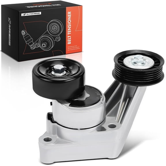 A-Premium Belt Tensioner Assembly with Pulley Compatible with Buick Park Avenue 1996-2005 3.8L,Riviera 1996-1999 3.8L & Oldsmobile 88 1996 3.8L, LSS 1996-1999 3.8L & Pontiac Bonneville 1996-2003 3.8L