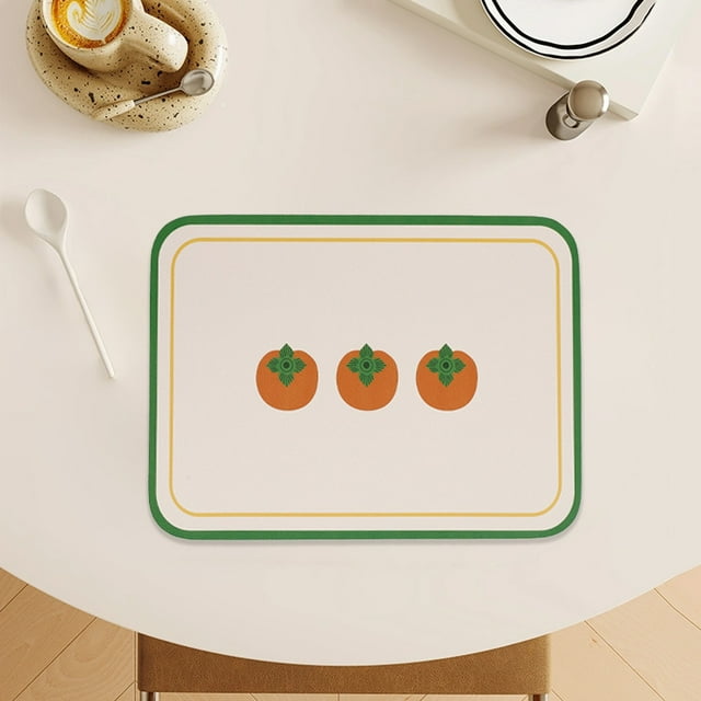 EGNMCR Home Decor, Room Decor, Fall Decor Leather Placemats Oil-proof Western-style Placemats Table Mats Heat Insulating Mats Bowl Mats Leather placemat