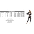 thumbnail image 3 of Women Party Costume Skull Print Long Sleeve Jumpsuit Outfit Overall Stretch Jumpsuit Rompers Playsuit, 3 of 5