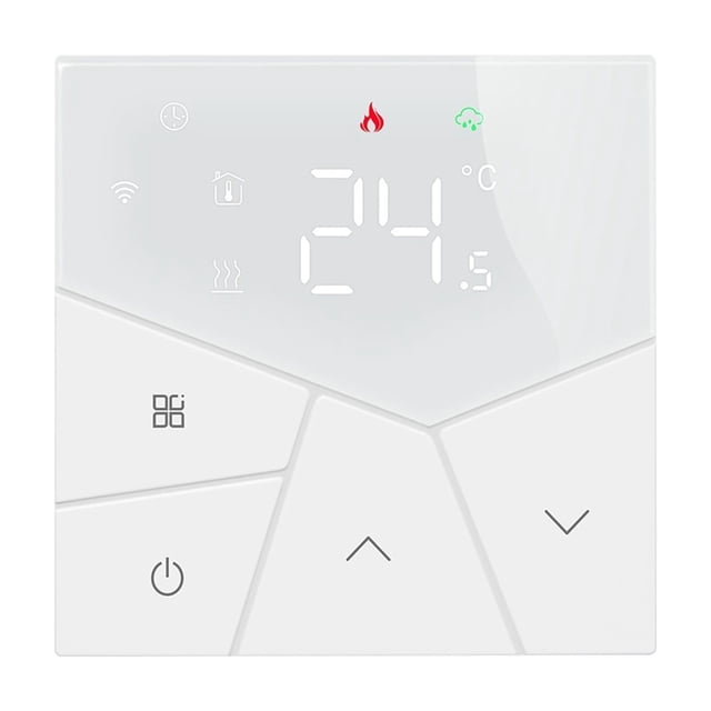 Thermostat Tuya Smart Home Life Temperature Controller Warm Floor Electric Heating Gas Boiler Underfloor With Sensor ,Save Energy