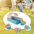 thumbnail image 6 of oshhni Inflatable Pool Slide Inflatable Play Center for Yard Summer Parties Balcony Green and Orange, 6 of 9