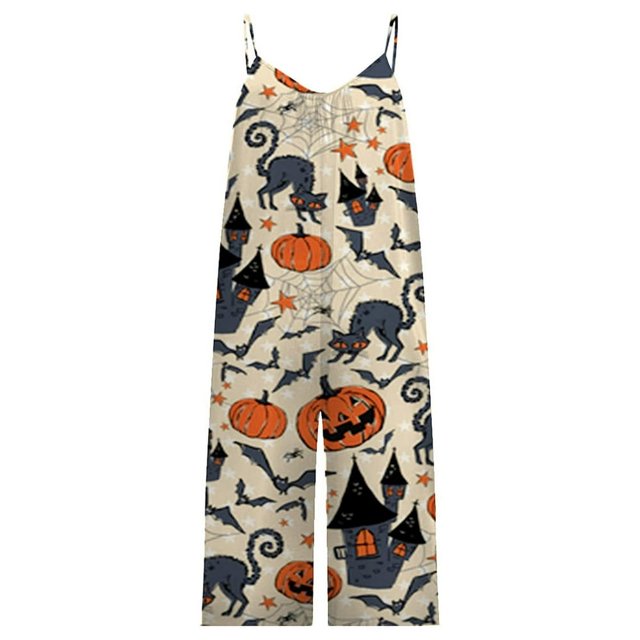 Jumpsuits For Women Sleeveless Backless Spaghetti Strap Wide Leg Pants