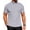 Light Grey, variant on Mens Mock Turtleneck Sweater Short Sleeve Ribbed Knit Turtleneck Slim Fit Casual Sweater Soft