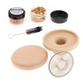 thumbnail image 1 of Kit de ahumador de cócteles Ahumador de bebidas de chimenea antiguo con astillas de madera Kit de cóctel ahumado para café, queso, vino, frutos secos, Sunnimix Fumador de cócteles, 1 of 8