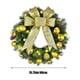 thumbnail image 3 of Ganfancp Encrypted Christmas Wreath Christmas Decorations Scene Layout Christmas Wreath Shining Small Bulb Decoration Creating a Warm And Romantic Ofertas Del Día 1X Corona de Navidad, 3 of 6
