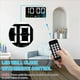 thumbnail image 2 of 2X Reloj de Pared Digital con Pantalla Grande, Relojes de Pared Digitales LED USB de 25cm Reloj Despertador para Dormitorios con EstacióN MeteorolóGica, 2 of 5