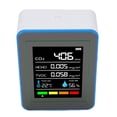 thumbnail image 1 of 5 En 1 Detector De Aire CO2 TVOC HCHO MEDER Monitor Portátil De Aire Recargable Con Pantalla LCD Para Pruebas De Contaminación Del Aire Interior, 1 of 7