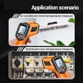 thumbnail image 7 of Industrial thermometer,400 /-58 Not Human /-58℉～752℉ Non- Ir Thermometer Th201 -50c.400c /-58f752f Thermometer Handheld Temperature Tester Thermometer Kitchen -50℃～400℃ /-58℉～752℉, 7 of 7