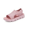 thumbnail image 1 of Guardurnaity Sandalias De Mujer De Verano Para Paseos Informales Por La Playa Y Aventuras Al Aire Libre Zapatos De Mujer De Moda Calzado G-YW179rosa, en caja 39, 1 of 6