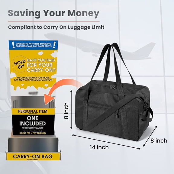 Pakyozj Small Gym Bag 14 Inch Duffel Bag for Women & Men,Waterproof Travel Sports Bags,Mini Gym Duffel with Bottle Holder,Foldable Lightweight Carry On Duffle