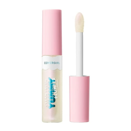 COVERGIRL Clean Fresh Yummy Gloss Plumper, Freeze The Day 780, 0.33 fl oz