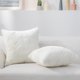 thumbnail image 2 of 2 fundas de almohada de piel sintética, funda de almohada de forro polar de felpa súper suave de lujo, funda de cojín de punto texturizada, fundas de almohada decorativas para sofá cama, 2 of 5