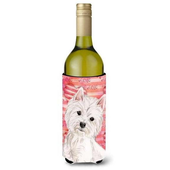 Westie Love Wine Bottle Beverge Insulator Hugger
