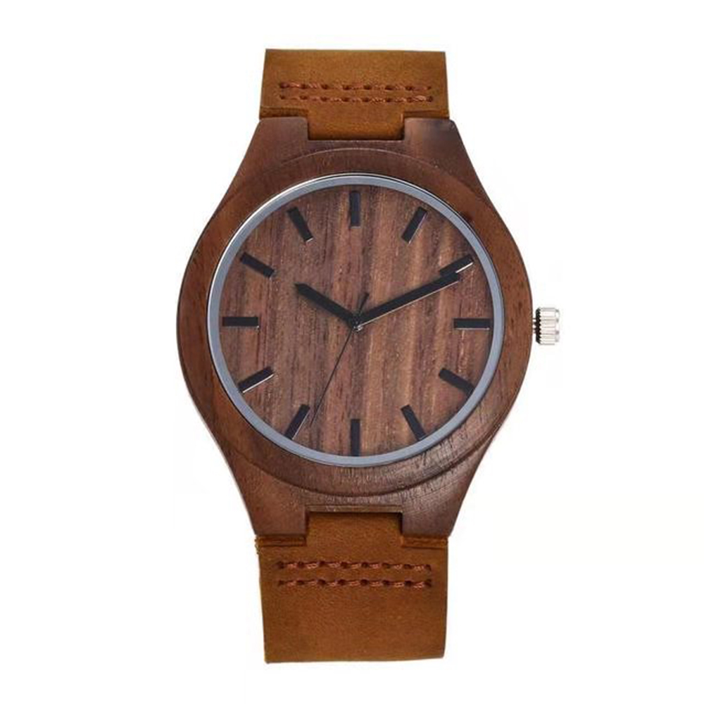 AMGRA - Mens Quartz Wooden Wrist Watches Handmade Casual ...