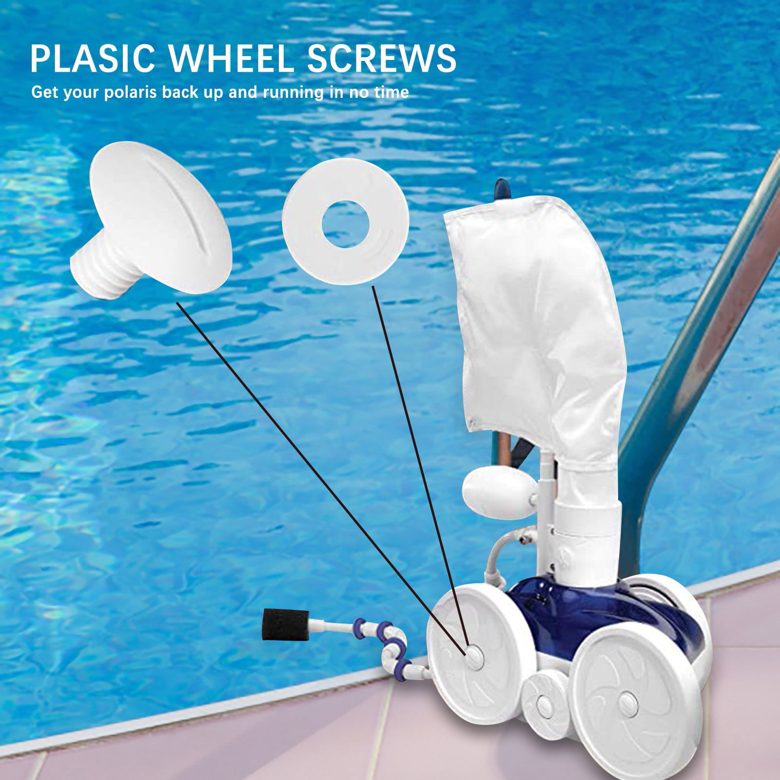 C55 Wheel Screw for Polaris swimming Pool Cleaner 180/280 Parts 4packs