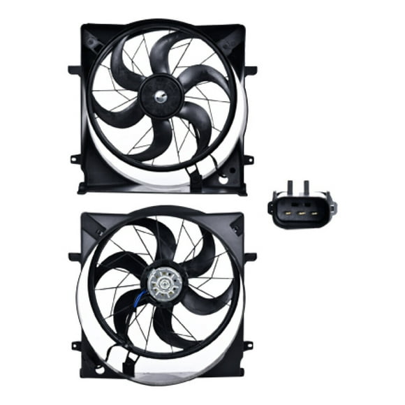Motoventilador Liberty 2002 A 2007 Jeep V6 3.7L TONG YANG .