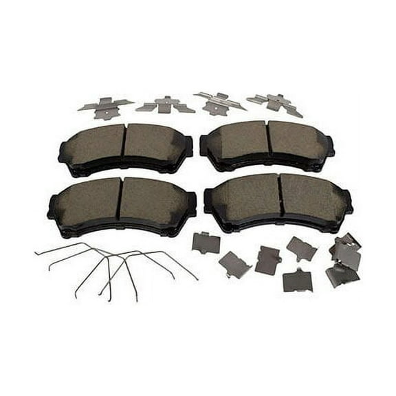 Front Brake Pad Set - Compatible with 2006 - 2012 Ford Fusion 2007 2008 2009 2010 2011