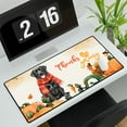 thumbnail image 3 of Happy Thanksgiving Labrador Retriever with Turkey Pumpkins Autumn Vibes Desk Mat Full Keyboard Mouse Pad Lab Dog Lover Gifts Large Mousepad - 12018, 3 of 5