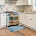thumbnail image 6 of Linon Outdoor Washable Area Rug Collection, Blue and Ivory, 2' x 3', 6 of 7
