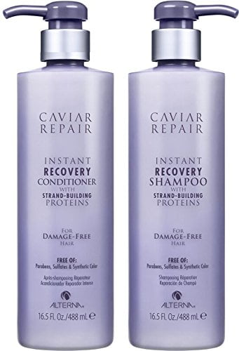 spade excitation Være Alterna Caviar Repair Rx Instant Recovery Shampoo & Conditioner Set 16.5 oz  - Walmart.com