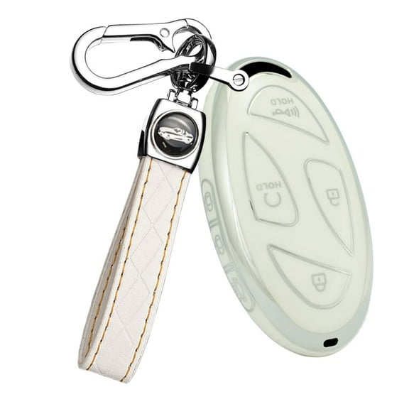 7-button TPU Key Cover Case Full Protection Fit for Hyundai Ioniq 6 Smart Remote Car Key Fob Holder for Azera Grandeur GN7 Kona EV 2023 2024