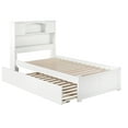 thumbnail image 6 of Newport Twin Extra Long Bed with Footboard and Twin Extra Long Trundle in White, 6 of 7