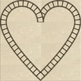 thumbnail image 1 of Ahgly Company Machine Washable Indoor Square Transitional Moccasin Beige Area Rugs, 6' Square, 1 of 7