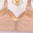 thumbnail image 6 of Ohufall Daily Bras for Women Large Size Adjustable Strap Bra Thin Gathered Seamless Underwear, 6 of 8