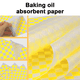 thumbnail image 3 of Hojas de papel encerado seco a cuadros para fiambres, revestimientos de papel para cestas de plástico para alimentos, especiales para envolver pan, 3 of 5