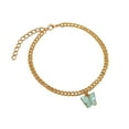 thumbnail image 2 of Youkk Woman Alloy Anklet Simple Style Fashion Decor Accessory Girl Foot Decoration Bangle Pendant Outdoor Beach Insect Chain, 2 of 4