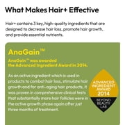 BIGVITA Hair Growth Supplement with AnaGain™ Nu & Black Sesame Extract, Biotin | Supports Thicker, Fuller Hair | Vegan, Made in USA – 1 Month Supply