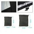 thumbnail image 6 of Grill Cover BBQ Cover Protection Dust-proof Rainproof Cloth Cover Square Barbecue Supplies, 6 of 6