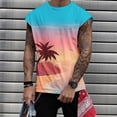 thumbnail image 2 of Men's Casual Tank Tops Beach Hawaiianss Boho Print Sleeveless Muscle Tees Cool Workout T Shirts Fitness Vest Athletic Shirts, 2 of 5