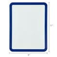 thumbnail image 6 of Pen+Gear Magnetic Dry Erase Board with Dry Erase Marker and Magnet, Blue, 8.5" x 11", 6 of 6