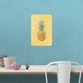 thumbnail image 2 of Pineapple Fruit on Yellow Tropical Background Home Business Office Sign, 2 of 3
