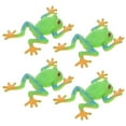 thumbnail image 5 of 4 Uds. Juguetes antiestrés en forma de rana, juguetes para aliviar el estrés, juguetes de fiesta para apretar con forma de rana, 5 of 5