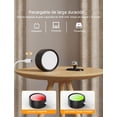 thumbnail image 2 of 2 Pack Negro L&aacute;mpara de pared LED Interior, 3 colores y 3 niveles de brillo, El brillo se puede ajustar,control t&aacute;ctil y remoto, temporizador, carga USB, 360&deg; rotaci&, 2 of 7