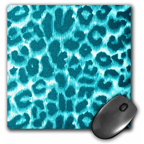 turquoise leopard print top