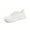 White, variant on Mens Running Shoes Lightweight Sports Gym Shoes Lace Up Mesh Trainers Comfortable Breathable Tennis Shoes Black 11.5 US