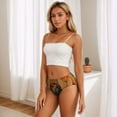 thumbnail image 5 of Womens Underwear Autumn Dachshund Cozy Hat Cuteness No Show Seamless Underwear for Women, Soft Stretch Women's Panties, Hipster Ladies Panties Bikini Underwear Briefs, 5 of 6