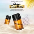 thumbnail image 2 of Vial de aceite esencial Teenitor, vidrio ámbar, 2 ml x 100, con tapas, 2 of 8