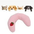 thumbnail image 1 of Pitre en peluche U oreiller en forme, 1 of 7