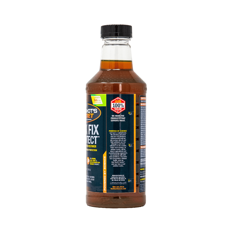 Hot Shot's Secret Tick Fix Oil Enhancer for Gasoline Engines