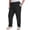 Black, variant on FEN AI Women’s Plus Size Cargo Pants Khaki Hiking Fishing Pants with 5 Pockets Quick Dry Travel Casual Trousers 2XL