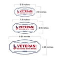 thumbnail image 5 of Victorian Plus Veteran: Serving with Pride Wall or Door Sign| Honor Veterans with Military Signs | US Pride | Businesses and Homes - Large, 5 of 7