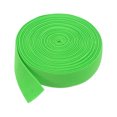 thumbnail image 3 of Uxcell 5 yardas de bandas elásticas para coser de 0.98" de ancho, cordón elástico plano y estirable para manualidades, verde brillante, 3 of 6