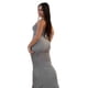 thumbnail image 2 of Qarigey larga Vestido ajustado Ropa de fiesta Cami Correas Sin mangas Piel multicolor Cierre Multiusos Atractivo Vestidos Gris/XXL, 2 of 6