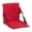 Rouge, variante sur jinwen Coussin de Siège de Stade Coussinet de Gradins pour Jardin Voyage Concerts Extérieurs Noir