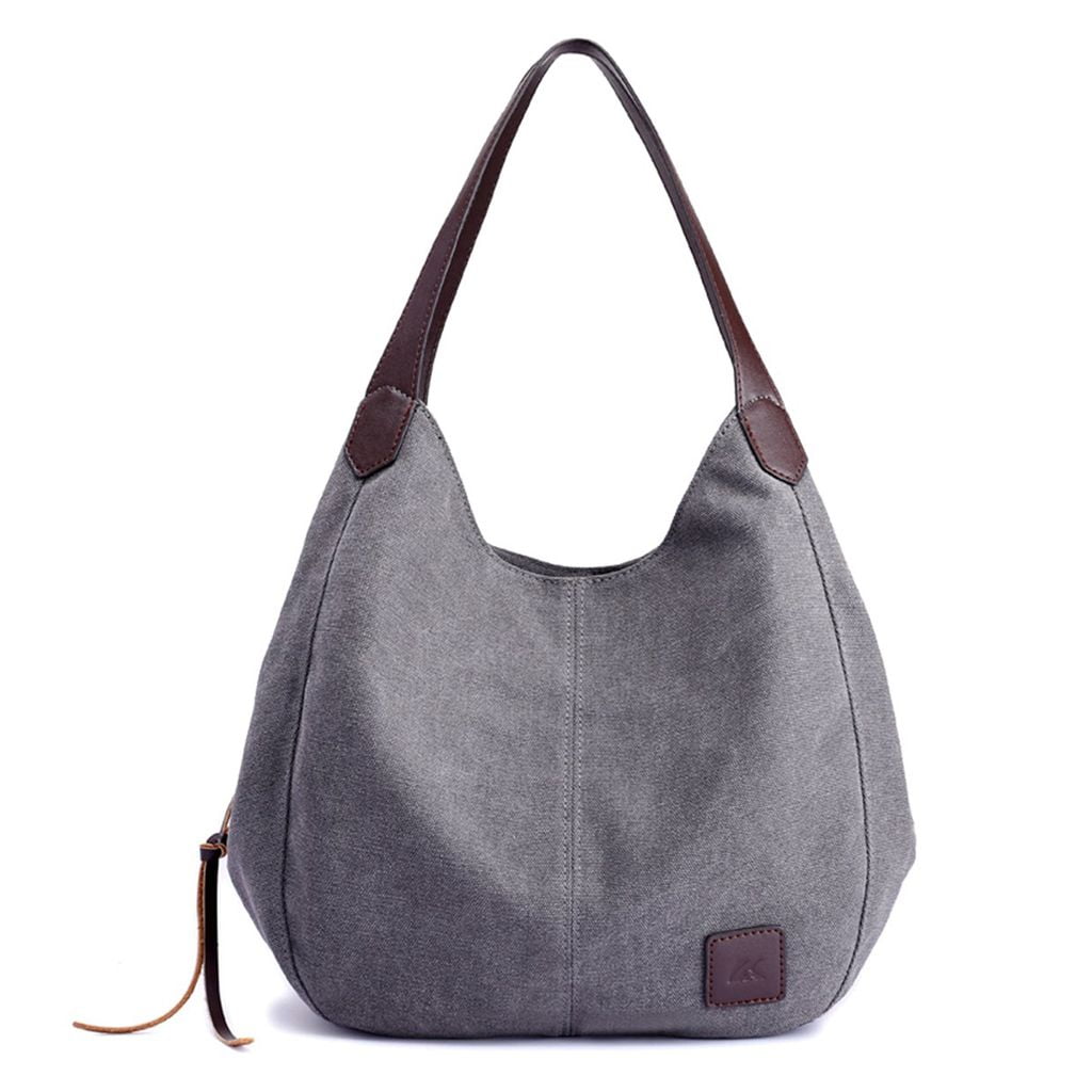 [CITYBREEZE]人気★KARMA RIVETS CANVAS SHOULDER BAG Amazon.com: Large Capacity Canvas Shoulder Bags Crossbody