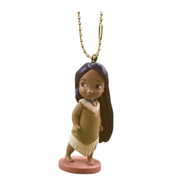 Pocahontas Princess Toddler Keychain Dangler Ornament Baby Figure Charm Pvc New